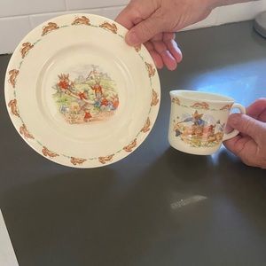 Royal Doulton Baby cup and saucer